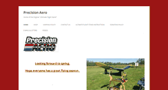 Desktop Screenshot of precision-aero.com