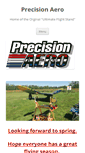 Mobile Screenshot of precision-aero.com